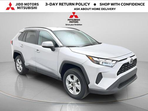 Silver Sky Metallic 2025 Toyota RAV4 Hybrid XLE
