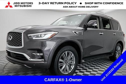Anthracite Gray 2024 INFINITI QX80 Luxe