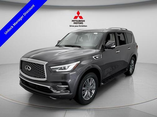 Anthracite Gray 2024 INFINITI QX80 Luxe