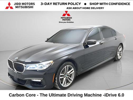 Black Sapphire Metallic 2018 BMW 750 i xDrive