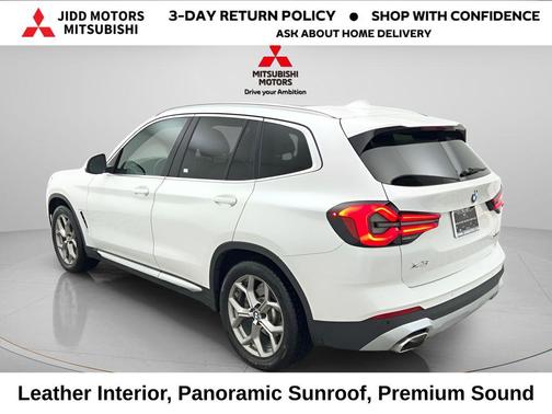 White 2024 BMW X3 xDrive30i
