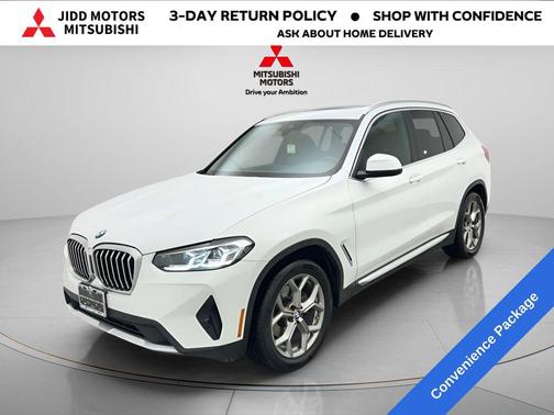 White 2024 BMW X3 xDrive30i