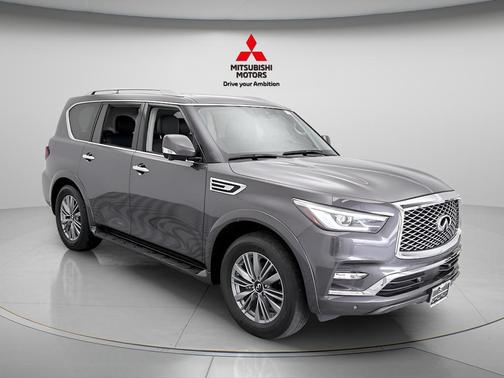 Anthracite Gray 2024 INFINITI QX80 Luxe