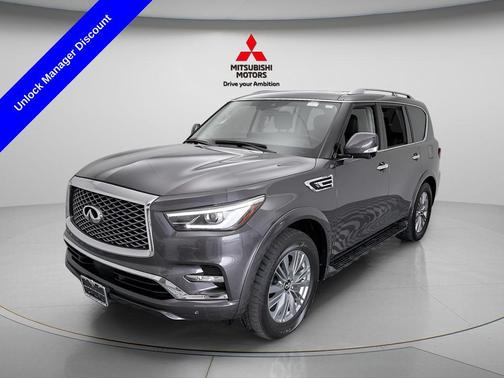 Anthracite Gray 2024 INFINITI QX80 Luxe