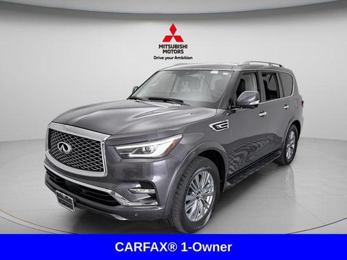 Anthracite Gray 2024 INFINITI QX80 Luxe