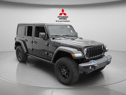 Black Clearcoat 2024 Jeep Wrangler 4xe Willys