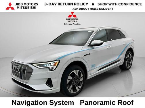 Glacier White 2021 Audi e-tron Premium Plus
