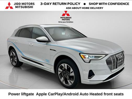 Glacier White 2021 Audi e-tron Premium Plus