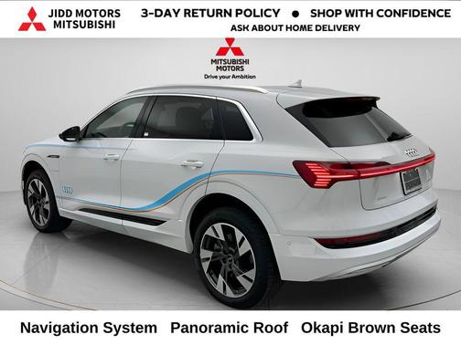 Glacier White 2021 Audi e-tron Premium Plus