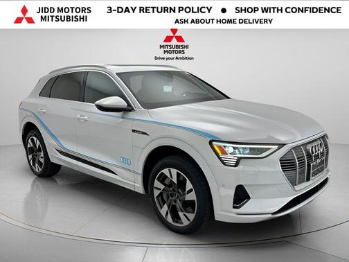 Glacier White 2021 Audi e-tron Premium Plus