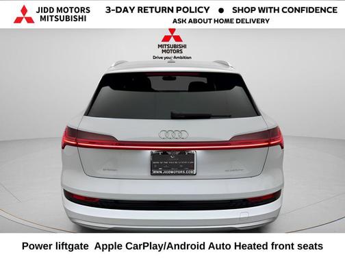Glacier White 2021 Audi e-tron Premium Plus