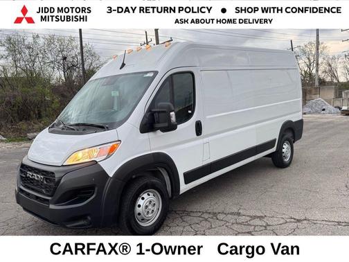 Bright White Clearcoat 2023 RAM ProMaster 2500 High Roof