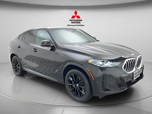 Black Sapphire Metallic 2025 BMW X6 xDrive40i