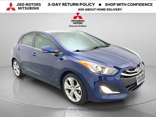 Atlantic Blue Pearl 2013 Hyundai Elantra GT Base