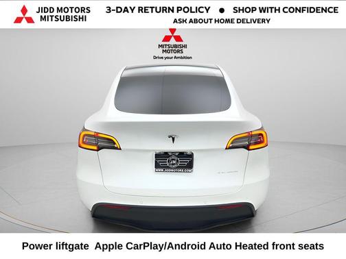 Pearl White Multi-Coat 2021 Tesla Model Y Long Range Dual Motor All-Wheel Drive