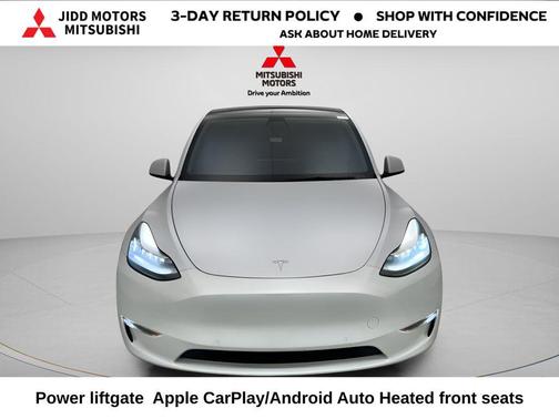 Pearl White Multi-Coat 2021 Tesla Model Y Long Range Dual Motor All-Wheel Drive
