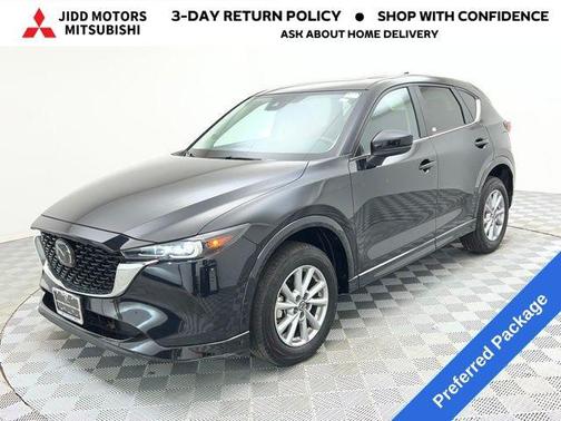 Jet Black Mica 2025 Mazda CX-5 2.5 S Preferred Package
