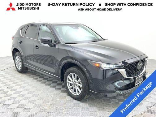 Jet Black Mica 2025 Mazda CX-5 2.5 S Preferred Package