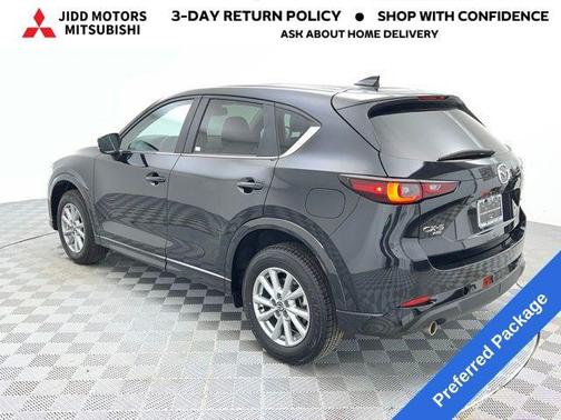 Jet Black Mica 2025 Mazda CX-5 2.5 S Preferred Package