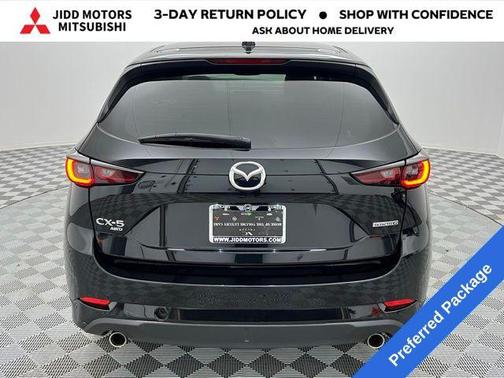 Jet Black Mica 2025 Mazda CX-5 2.5 S Preferred Package