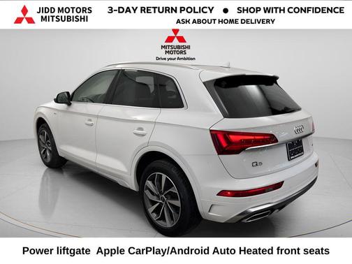 White 2024 Audi Q5 45 S line Premium Plus
