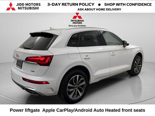White 2024 Audi Q5 45 S line Premium Plus