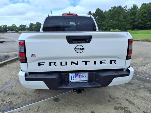 Glacier White 2026 Nissan Frontier SV