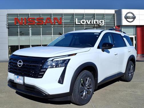 Glacier White 2026 Nissan Pathfinder SV
