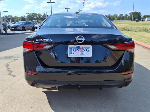 Black 2025 Nissan Sentra SV