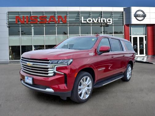 Radiant Red 2023 Chevrolet Suburban High Country