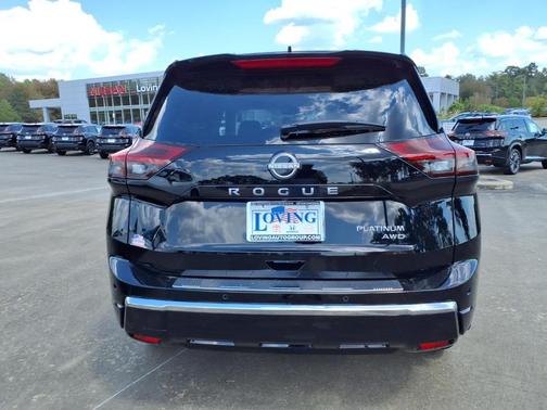 Black 2026 Nissan Rogue Platinum