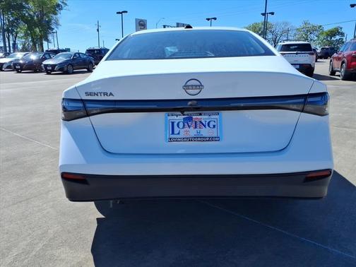 Cloud White 2026 Nissan Sentra SV