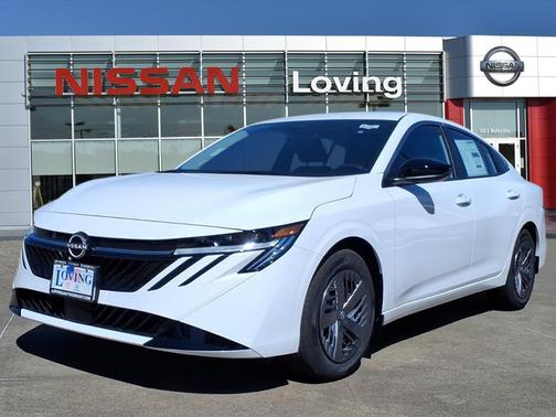 Cloud White 2026 Nissan Sentra SV