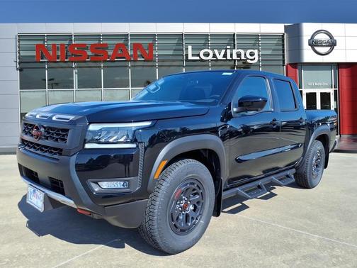 Black 2026 Nissan Frontier PRO-X