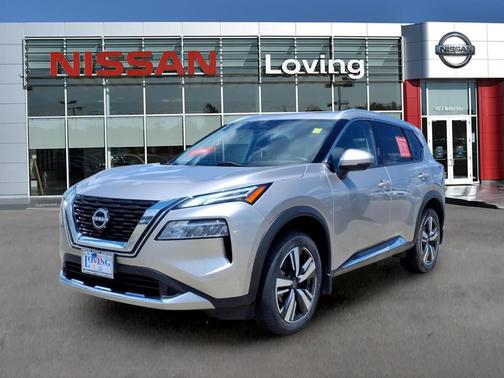 Champagne Silver 2023 Nissan Rogue Platinum
