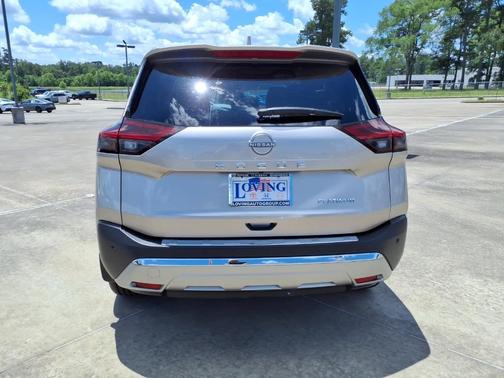 Champagne Silver 2023 Nissan Rogue Platinum