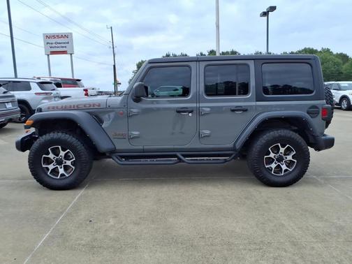 Gray 2021 Jeep Wrangler Unlimited Rubicon