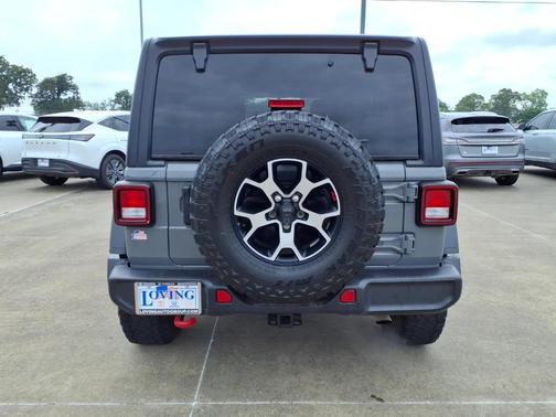Gray 2021 Jeep Wrangler Unlimited Rubicon