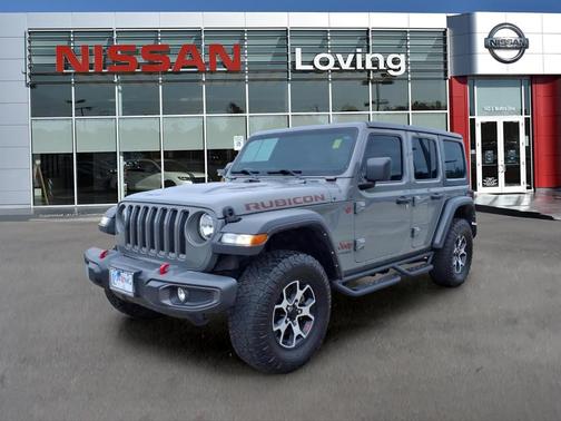 Gray 2021 Jeep Wrangler Unlimited Rubicon