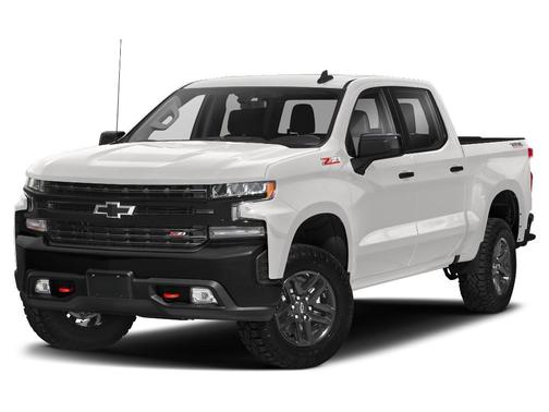 Summit White 2021 Chevrolet Silverado 1500 LT Trail Boss