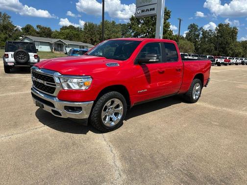 Flame Red Clearcoat 2022 RAM 1500 Big Horn