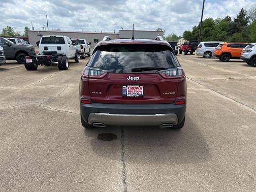 Velvet Red Pearlcoat 2021 Jeep Cherokee Limited