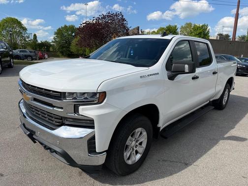 White 2019 Chevrolet Silverado 1500 LT