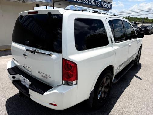 Pearl White 2013 Nissan Armada Platinum