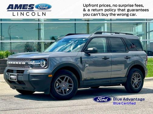 Gray Metallic 2025 Ford Bronco Sport Big Bend