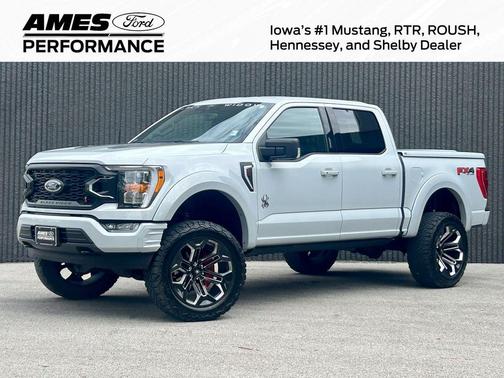 Space White Metallic 2022 Ford F-150 WIDOW