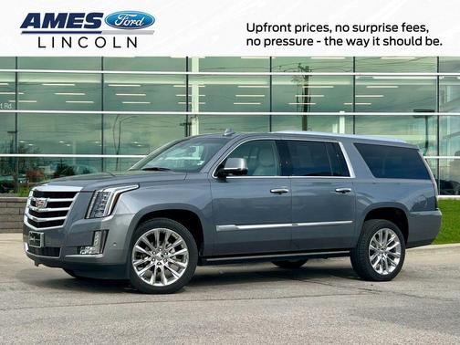 Satin Steel Metallic 2019 Cadillac Escalade ESV Premium Luxury
