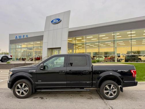 Shadow Black 2016 Ford F-150 XLT