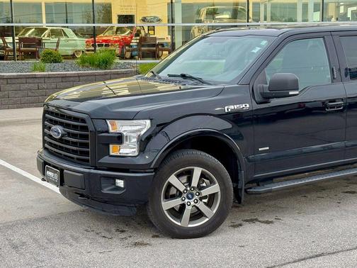 Shadow Black 2016 Ford F-150 XLT