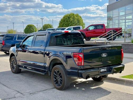 Antimatter Blue Metallic 2025 Ford F-150 Lariat